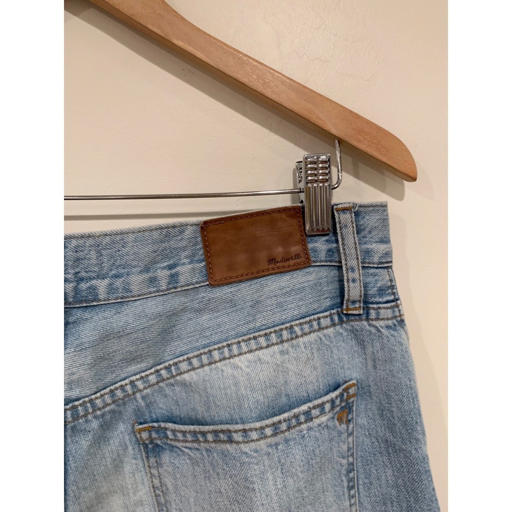 Madewell Womens Perfect Summer Jean 29 Light Blue Coastal High Rise Tapered Leg - Picture 4 of 12
